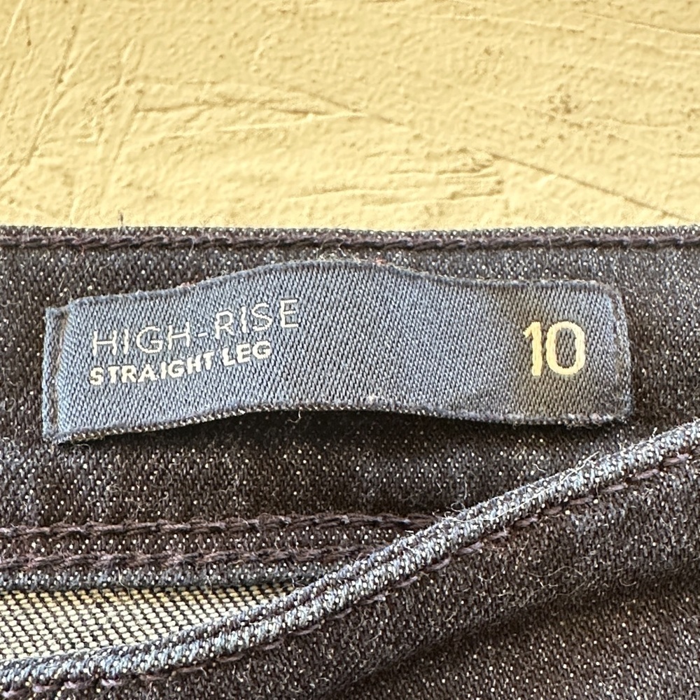 J. Jill Women's High Rise Jeans - Dark Blue - Picture 3 of 11